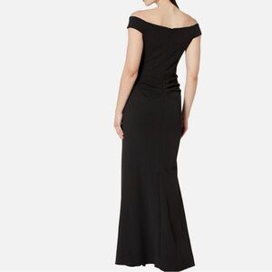 NWT Xscape Black Off The Shoulder Gown